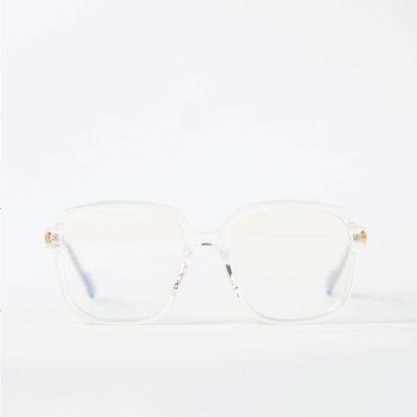 Clear Large Frame Rounded Rectangle Frame Glasses