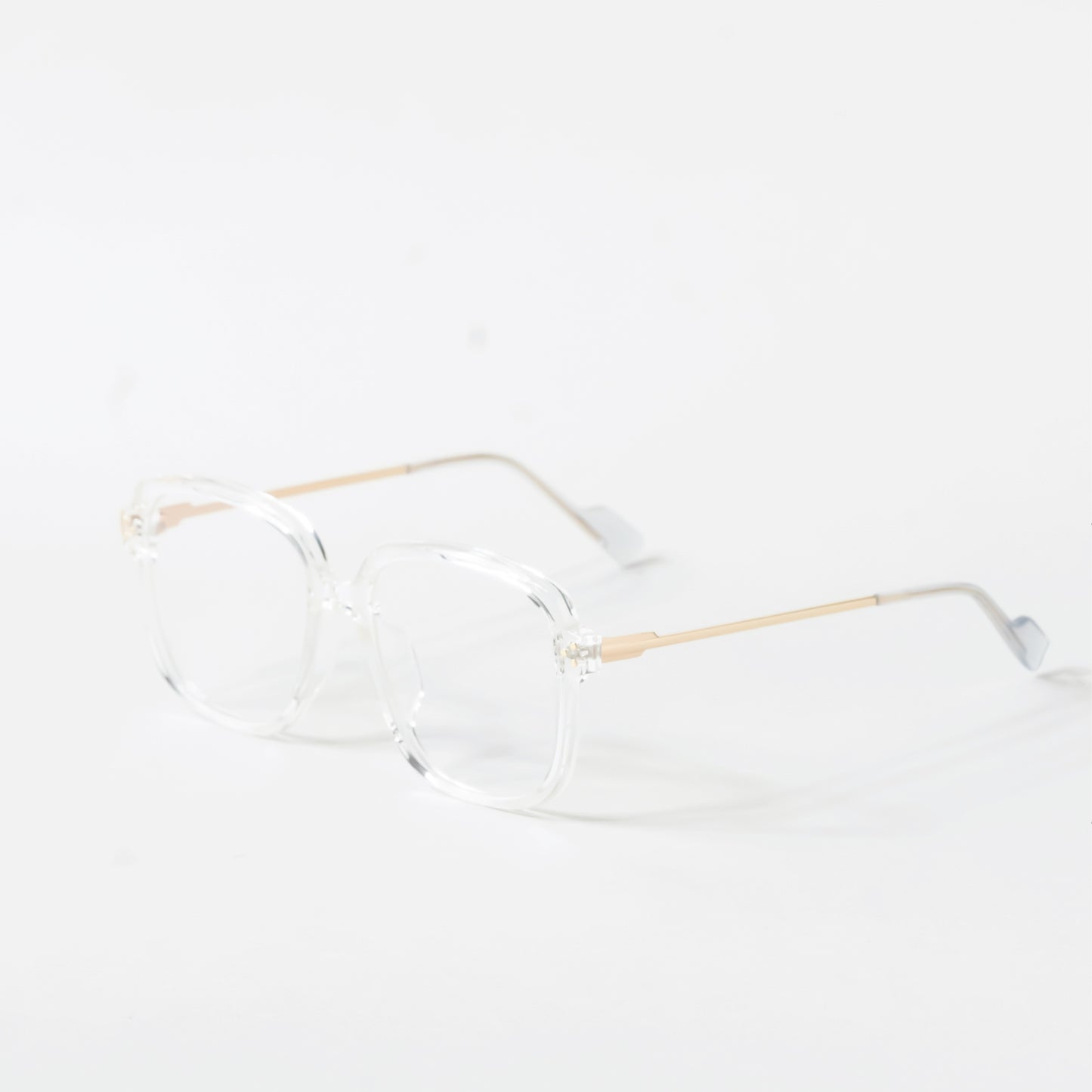 Clear Large Frame Rounded Rectangle Frame Glasses