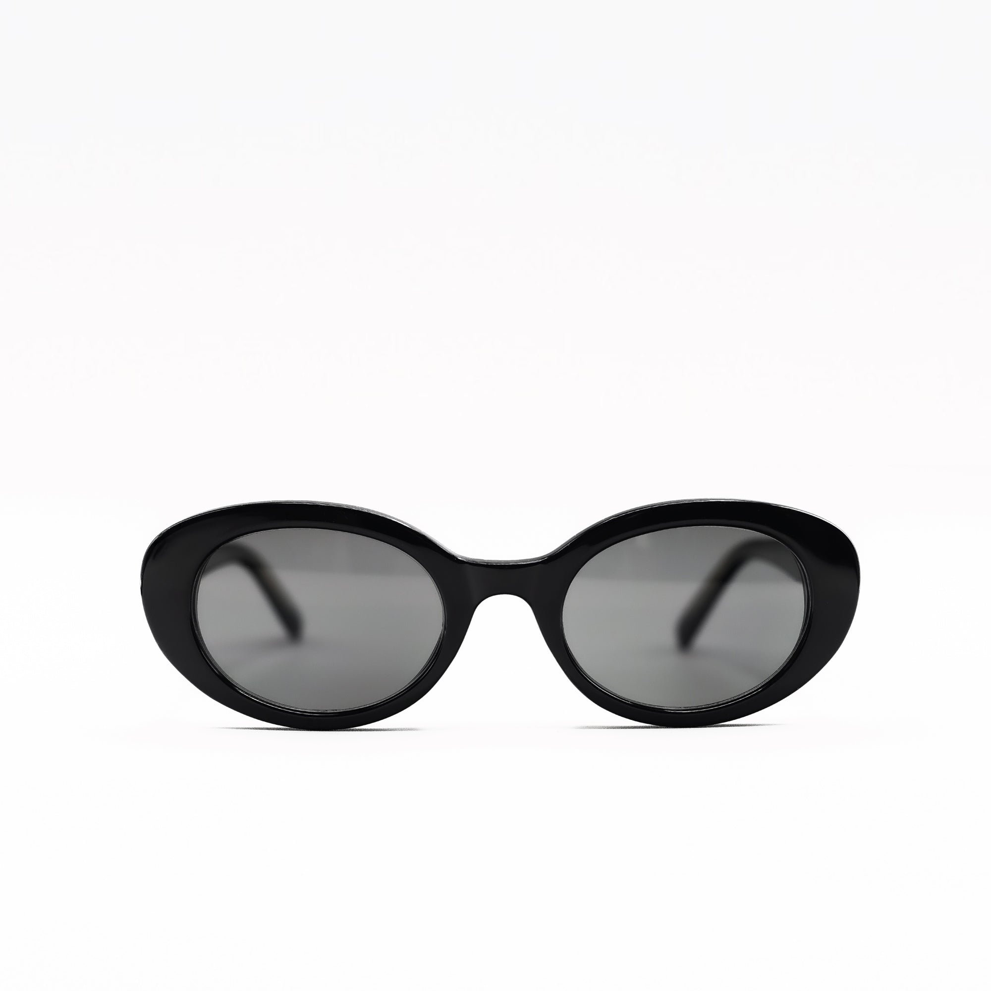 【archive】round black sunglasses Black Round Eye Sunglasses