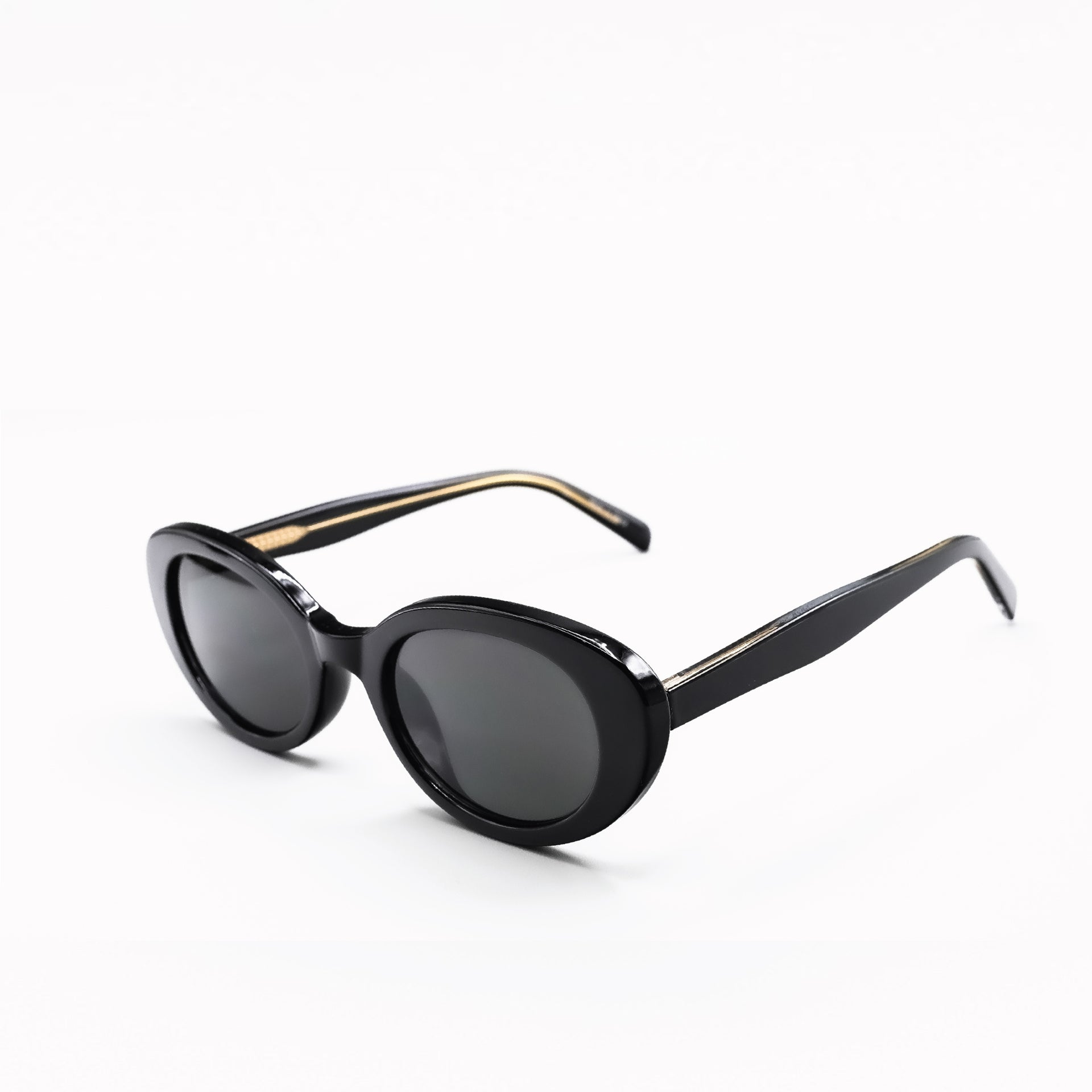 Black Round Eye Sunglasses