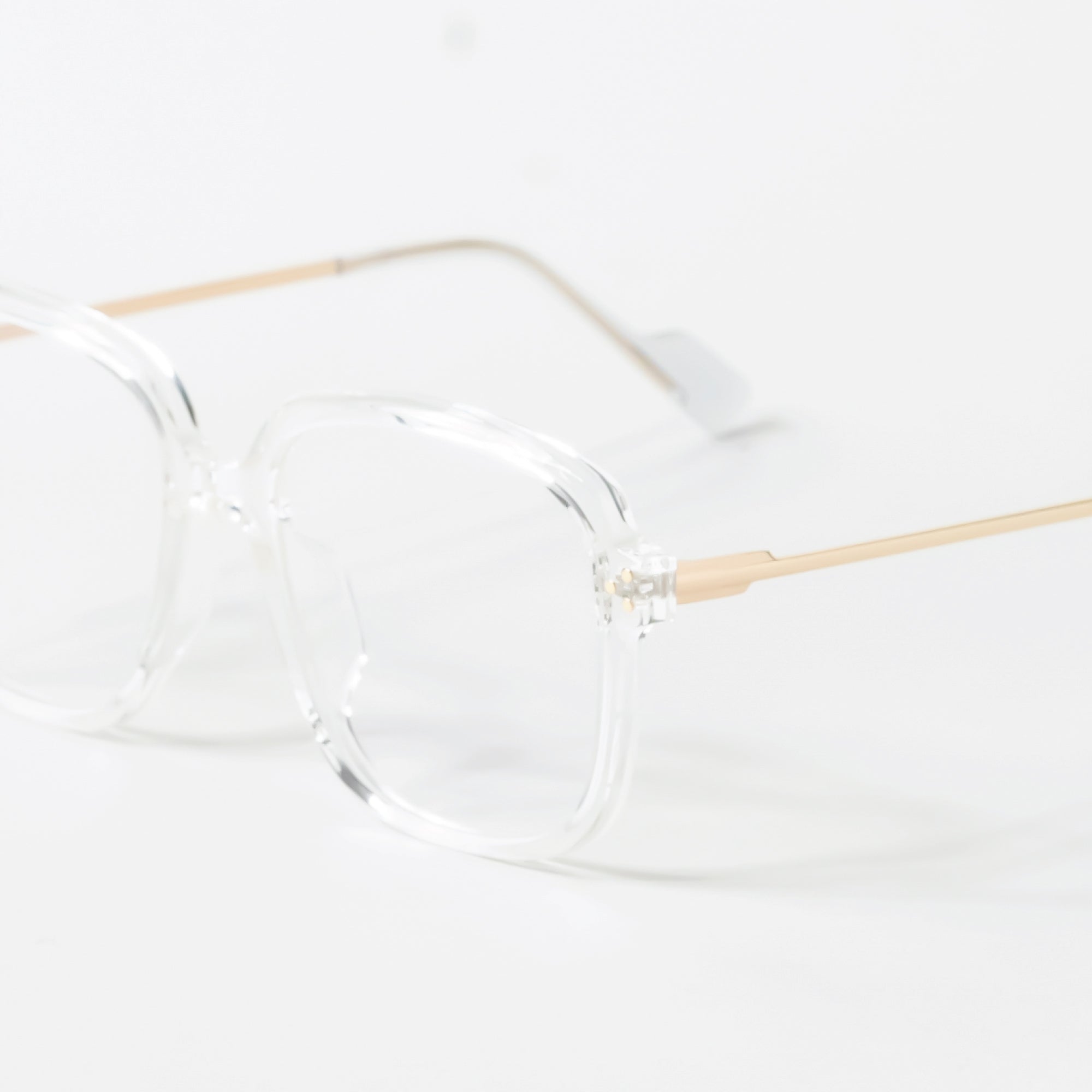 Clear Large Frame Rounded Rectangle Frame Glasses – Archives Of Us