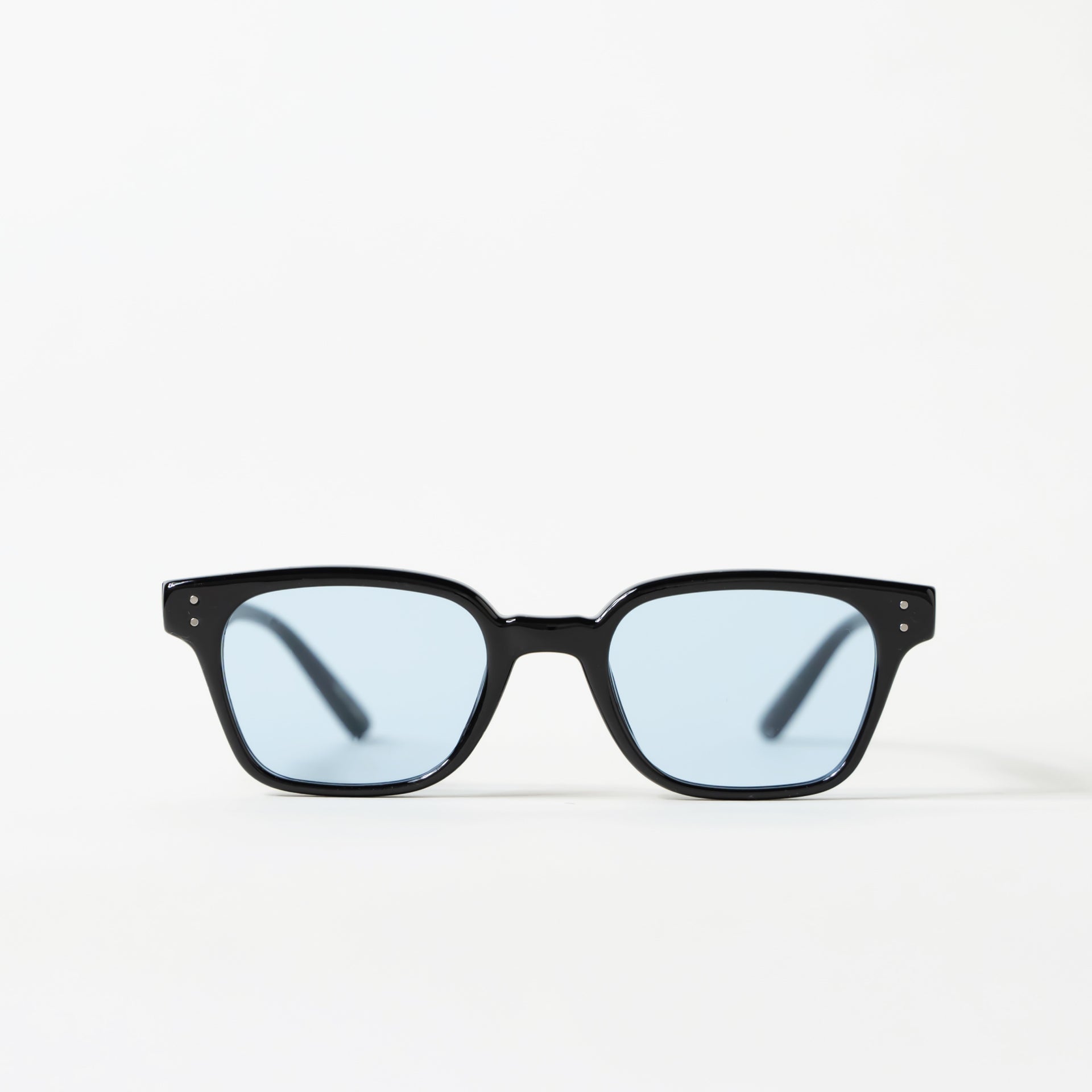 Light Blue Tint Square Rectangle Sunglasses