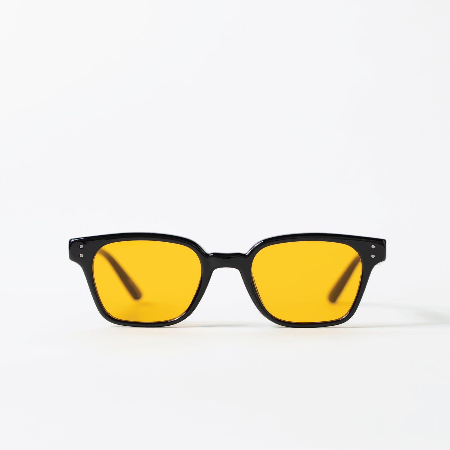 Yellow Tint Square Rectangle Sunglasses