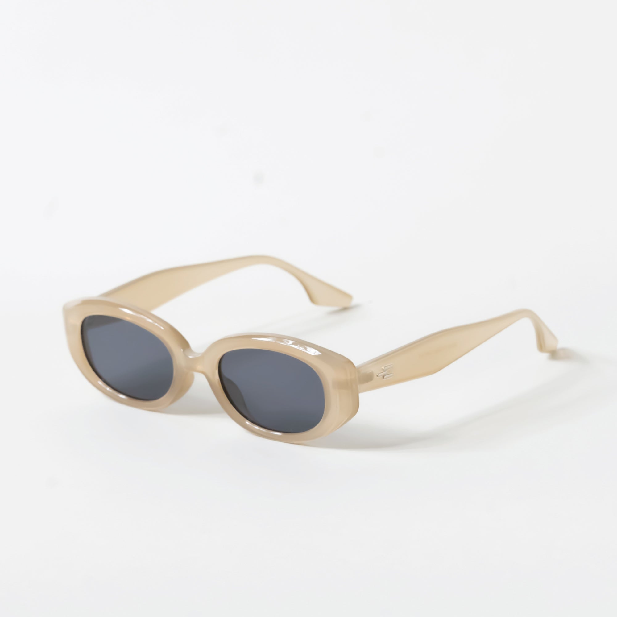 Plastic Chunky Marble Sunglasses