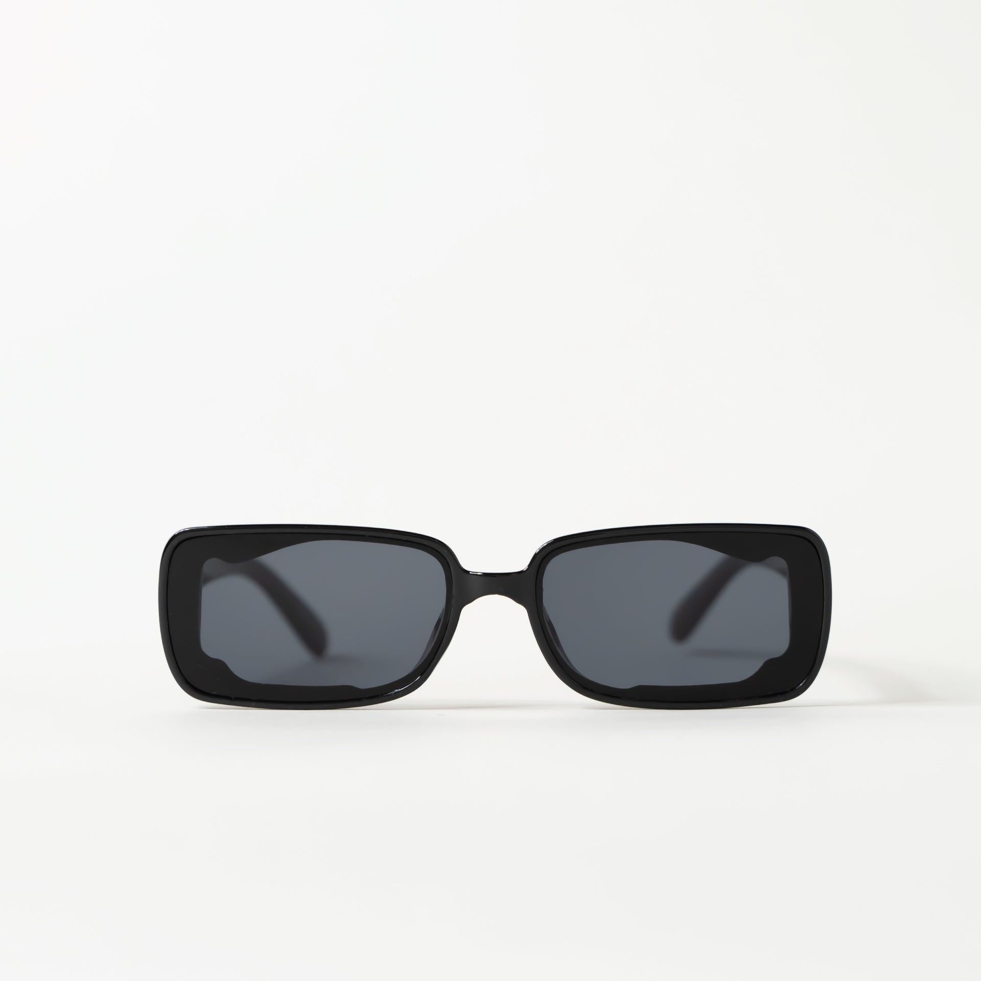 Black Rectangle Inner Pattern Sunglasses