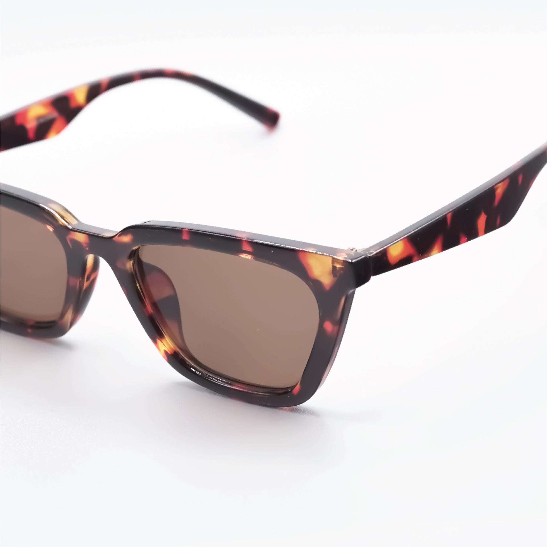 Leopard Rectangle Cat Eye